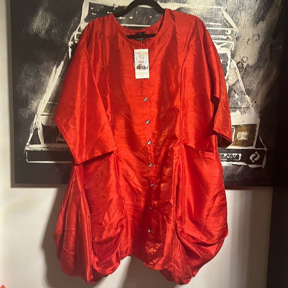 Red African attire dress one size OS fits most